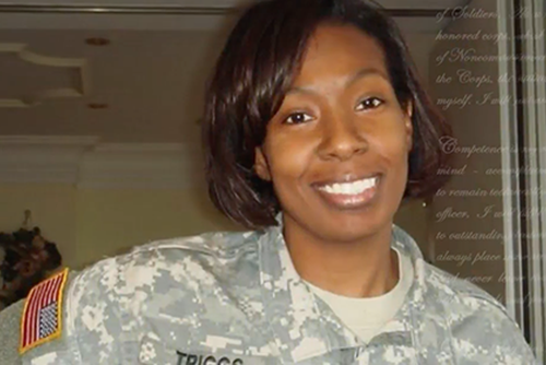 Marcia Bufford Triggs smiles into the camera.