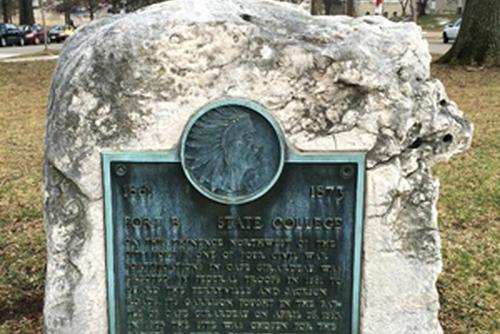 Fort B Monument, Kent Library